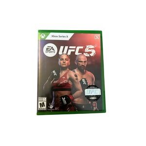 EA Sports UFC 5 Video Game Xbox Series‎ X Green Excellent MMA Fighting Disc